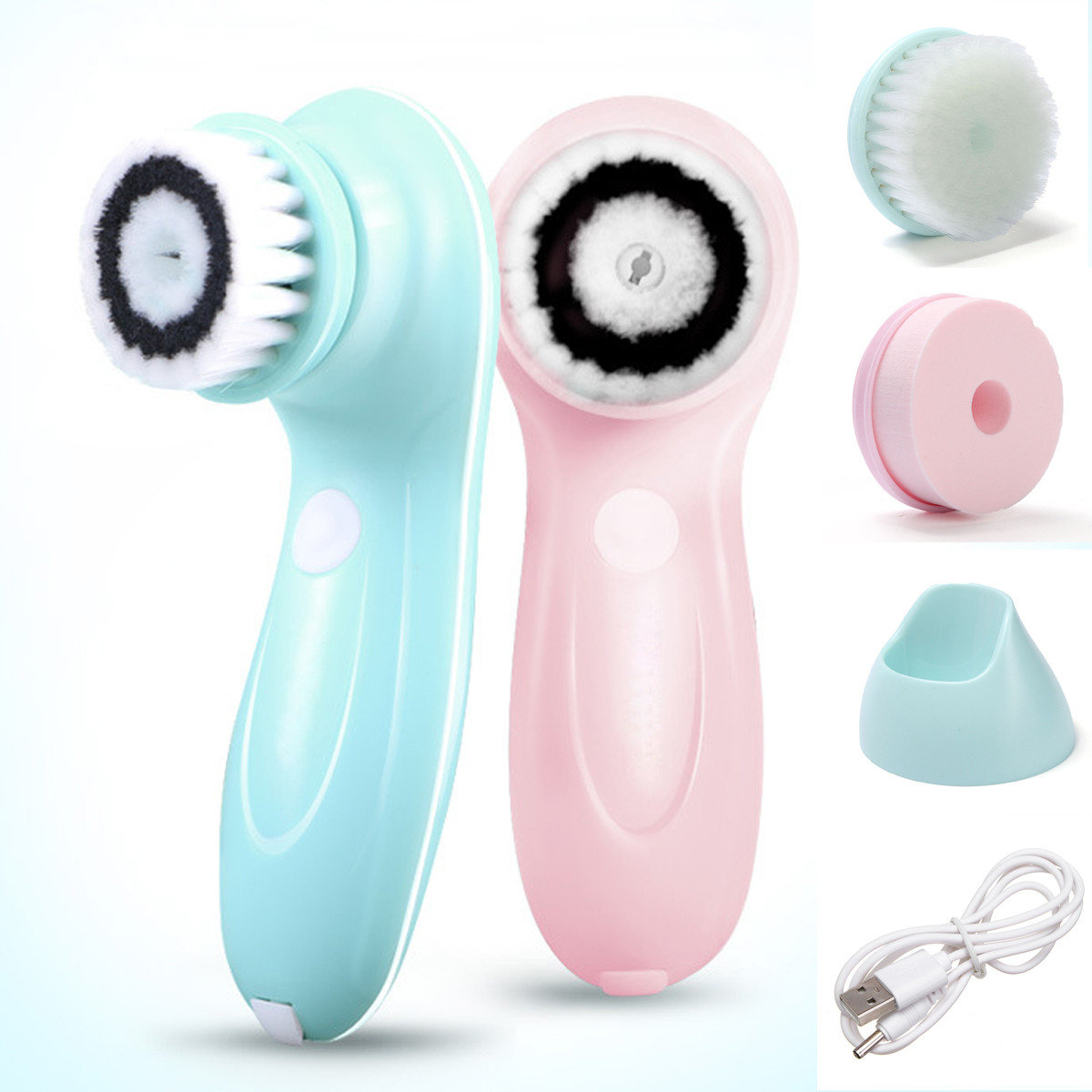 Facial Cleanser Brush • Hair & Beauty Products Cabelos.co