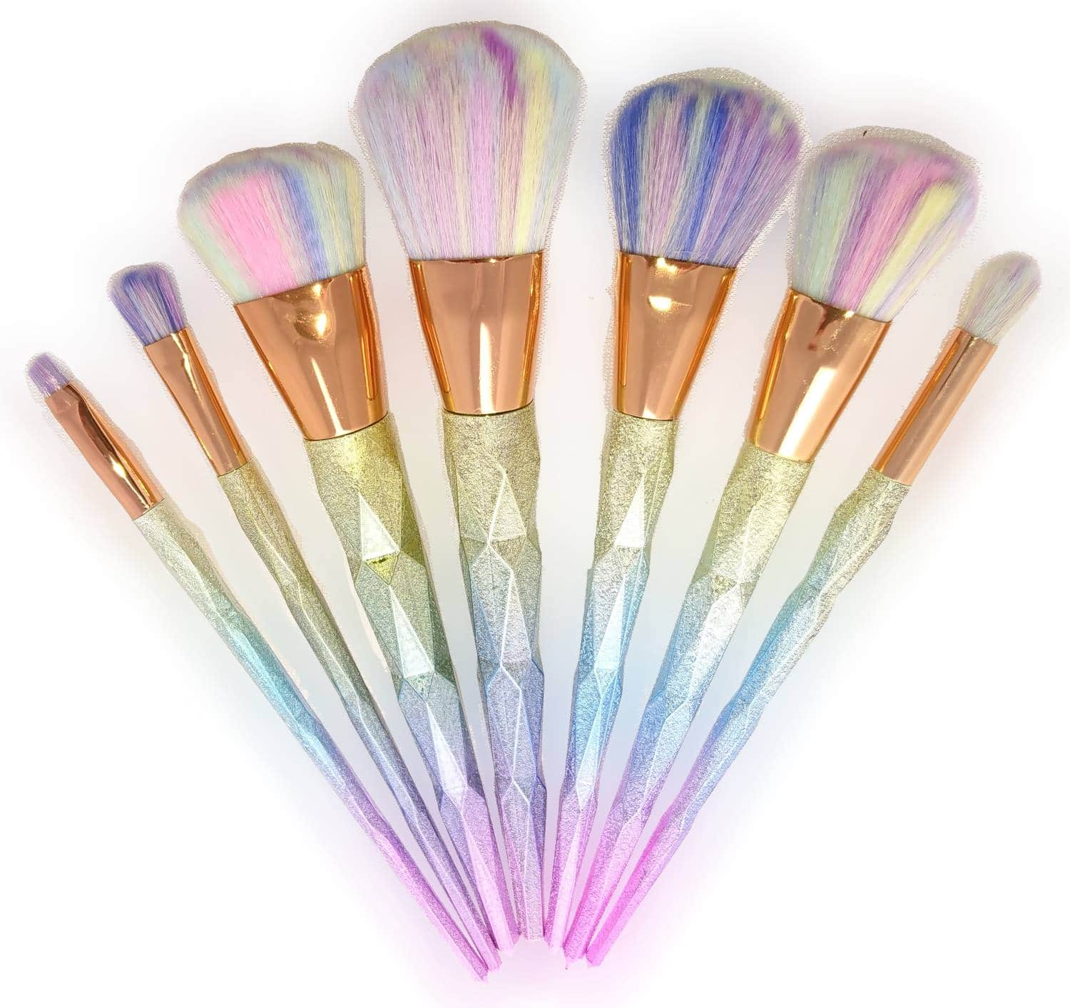 Glitter makeup brushes with market