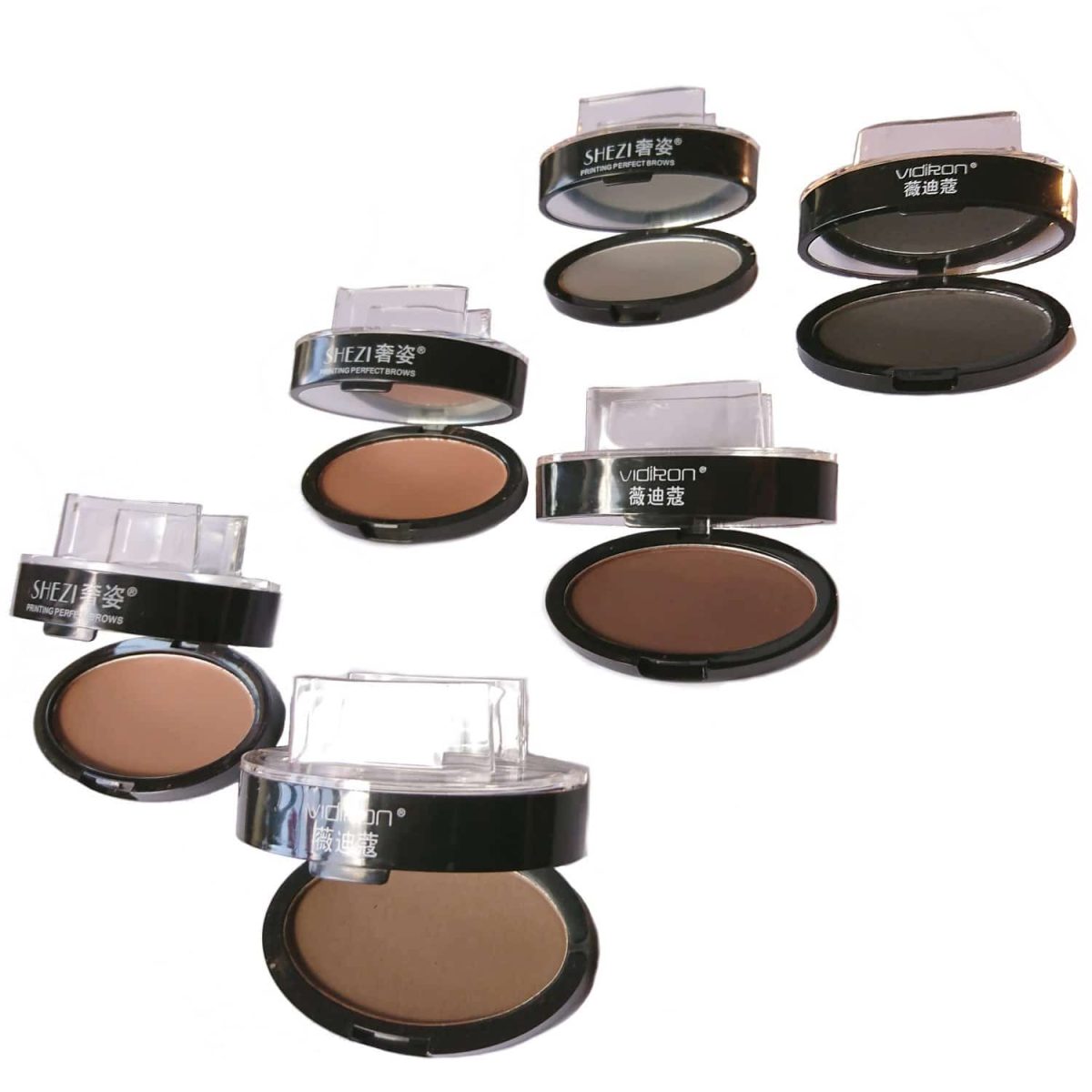 Ögonbryns stämpel färg