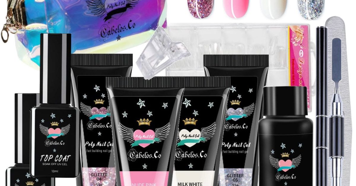 Poly Nagel Gel Nagelförlängning Kit