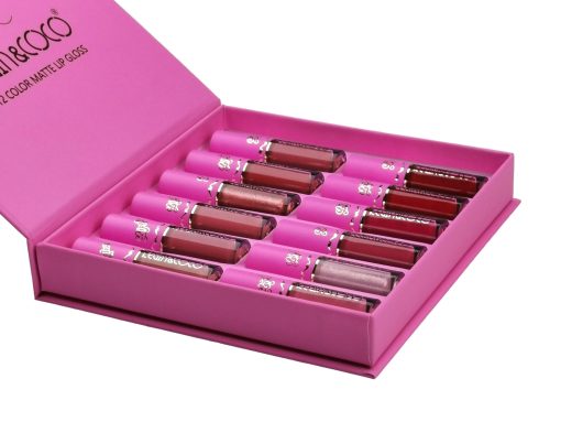 Lip gloss set nude matt läppstift